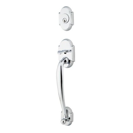 Emtek Bright Chrome Handleset 4322GVUS26LH 4322GVUS26LH